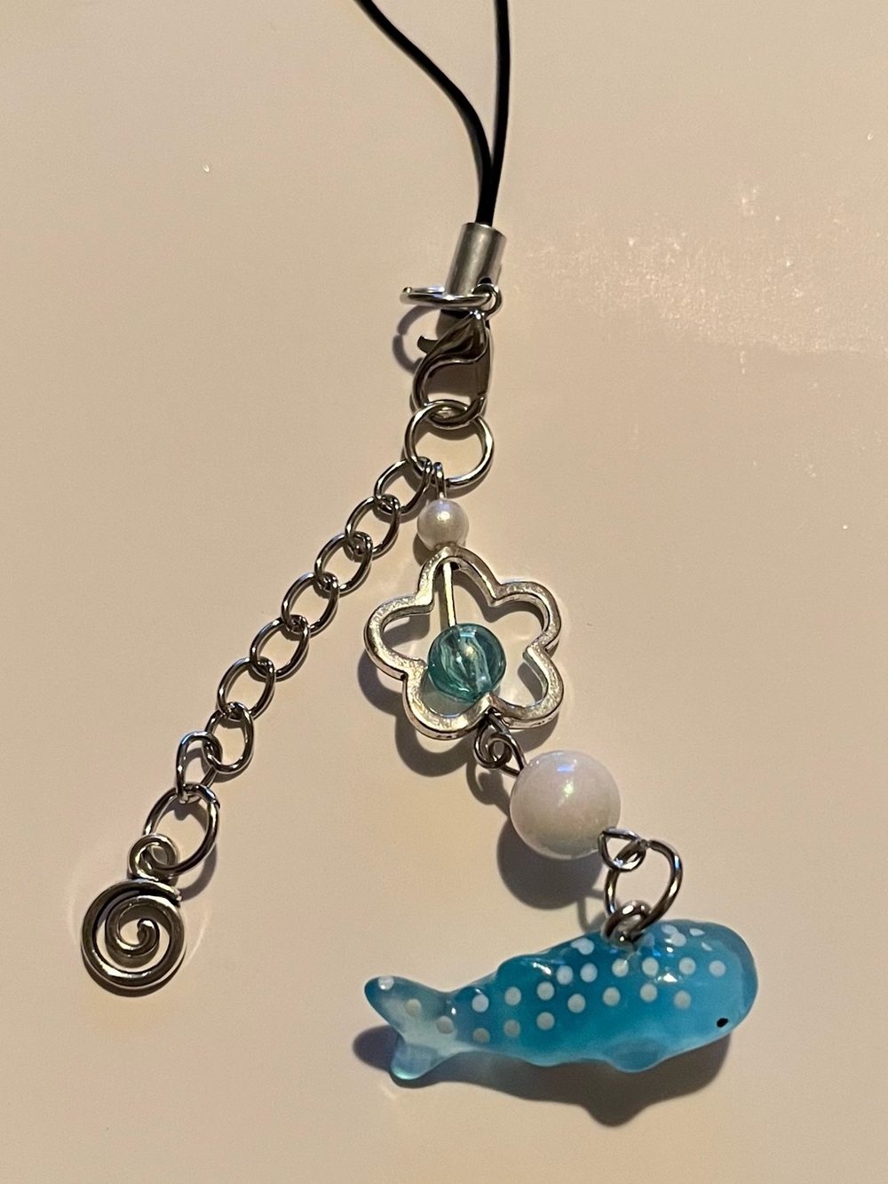 (π) Shark Keychain/Charm